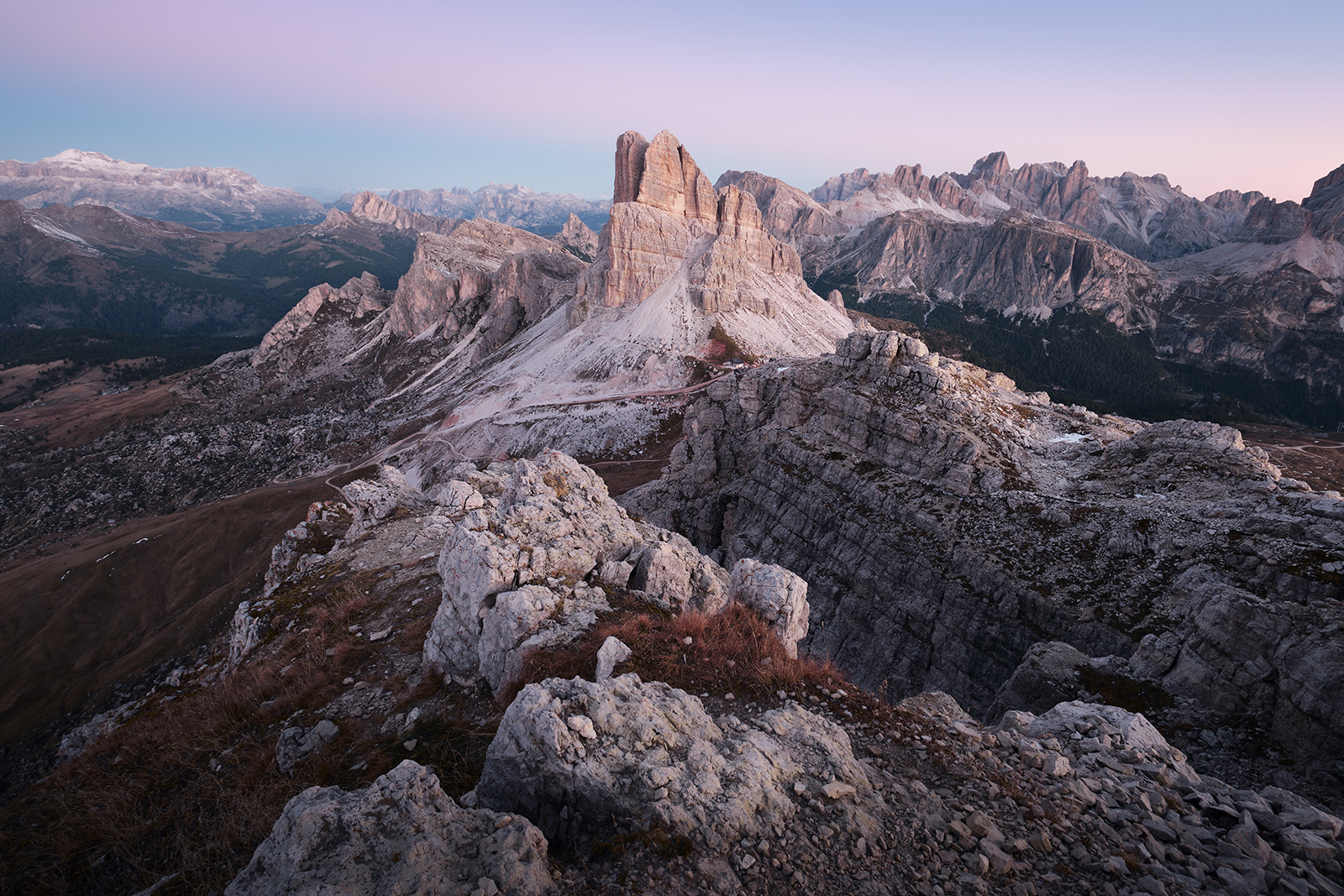Averau Sonnenaufgang